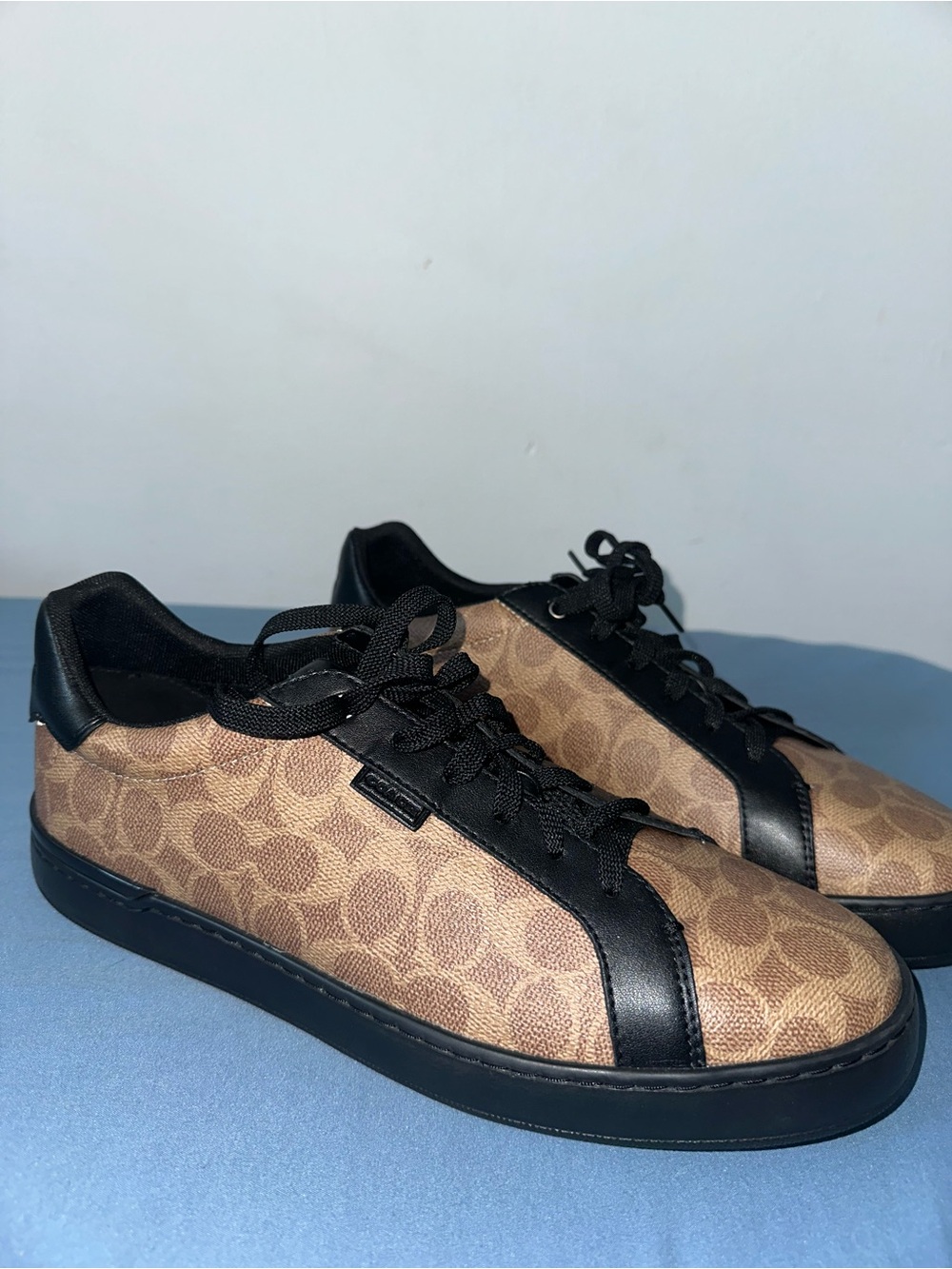 Coach Men's High Line Sneaker In Signature Canvas